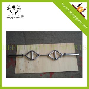 Wholesale Fitness Equipment Crossfit Gym Bar Weight Lifting Tricep Bar from china suppliers