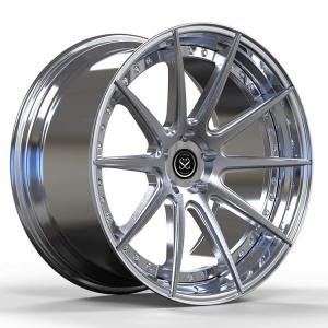 Wholesale Brushed Polished 2 PC Forged Wheels For BMW X4 Staggered 19inch Alloy Car Rims from china suppliers