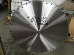 Wholesale Narrow U Slot 600mm Laser Diamond Saw Blade for Coral Rock / Concrete Cutting from china suppliers