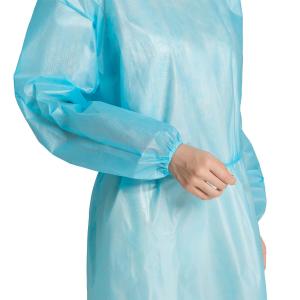 Wholesale Waterproof Water Resistant White Sterile Disposable Isolation Gowns Ppe Universal from china suppliers