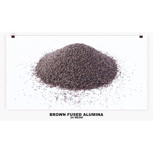 85%-90% Brown Fused Aluminum Oxide Grit Blast Media Fine Sandblasting Media