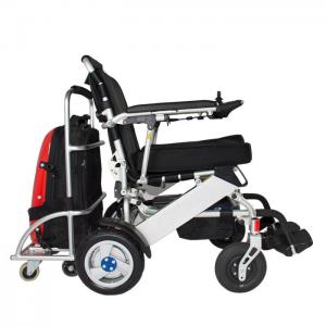 Wholesale Manual Mag Wheels Brushless 18KM Multifunction Foldable Electric Wheelchair from china suppliers