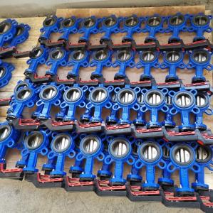 Wholesale DIN3354 cast iron butterfly valve without pin made in China from china suppliers