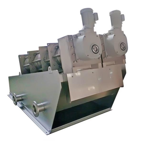 Industrial Sludge Dewatering Equipment Wastewater Treatment Multi Disc Screw