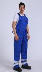 IEC61482 Arc Protection Clothing 350gsm Mens Bib Pants