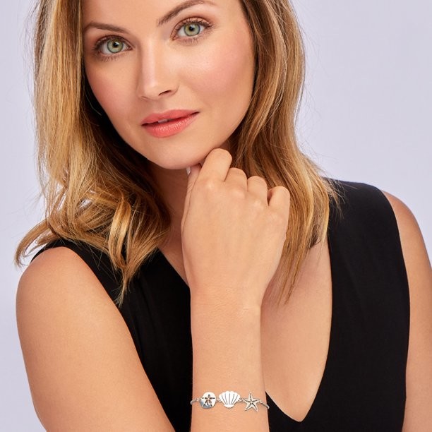 Ross Simons Sea Life Bracelet With 18kt Gold Over Sterling Silver