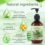 100% Organic Natural Moisturizer Collagen Repairing Perfect Aloe Vera gel for