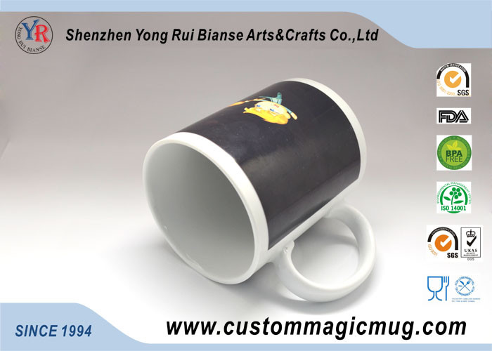 Ceramic Eco Friendly Mugs Magic Photo Color Changing Fashionable