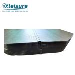 Durable Octagon Inflatable Spa Cover Thermal Inflatable Hot Tub Lid Dark Grey
