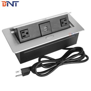 China universal power plug with rj45 lan,rj11,hdmi ,vga,audio tv/office furniture pop up socket retractable socket on sale