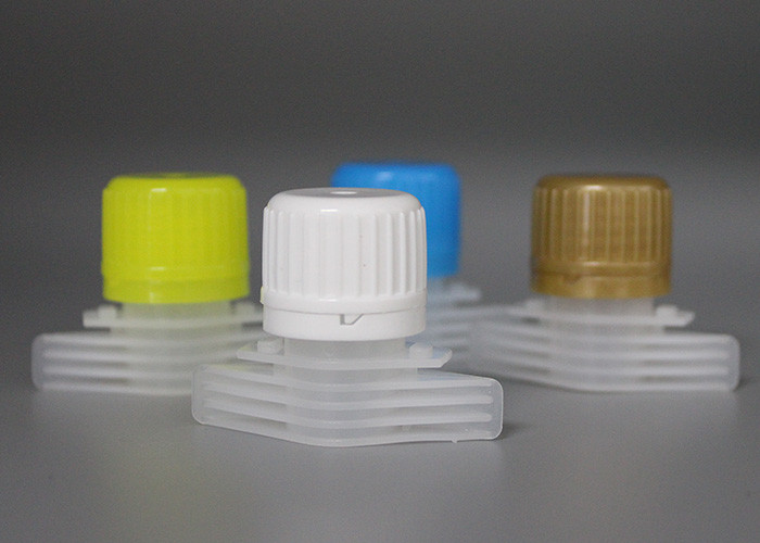 PE Recipe Capsule Plastic Spout Caps Diameter 16mm OEM Service