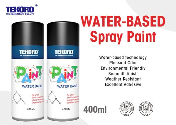 Interior & Exterior Water Based Spray Paint Various Colors For Metal / Wood /