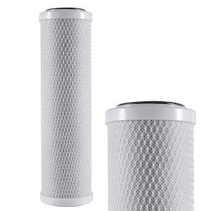 Wholesale 10IN 4.5 Activated Carbon Filter for Alkaline Water Purification Whiston White and Blue from china suppliers
