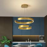 High Quality SMD LED Ring Pendant Light 96W 74W And 50W