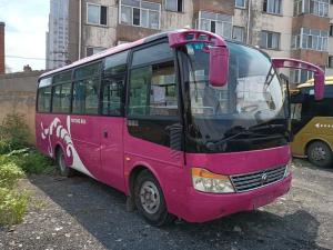 Wholesale 31 Seater Mini Bus Yutong Front Engine Bus Passenger Van ZK6752D Used School Bus from china suppliers