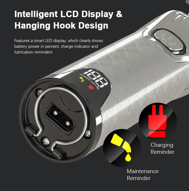 Rechargeable Adjustable Hair Trimmer Clippers 100v-240v Men Personal Care