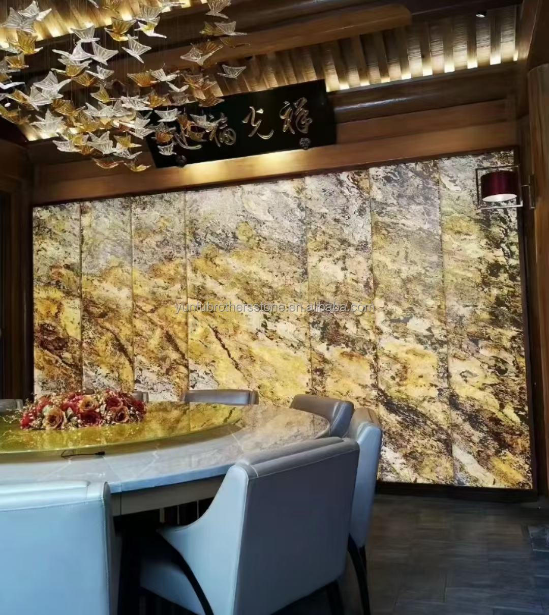 Natural Stone Skinrock Veneer for Flexible Modern Interior Wall Panel Decoration