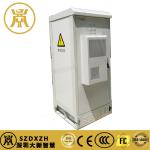 Galvanized Steel Outdoor Telecom Equipment Cabinets With 1500w Air Conditioning