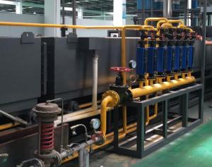 Wholesale 10000*1000*250mm Tunnel Aluminum Brazing Furnace Cooling System 620 Degree 600mm / Min from china suppliers