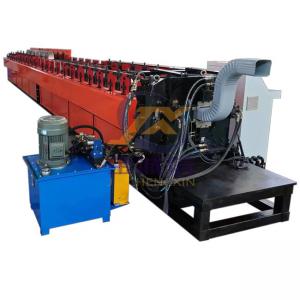 China Color Steel Downspout Roll Forming Machine , Full Automatic Downspout Elbow Machine on sale