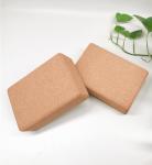 Fitness Natural Cork Yoga Block Bricks Sweat Absorbing Yoga Accessories