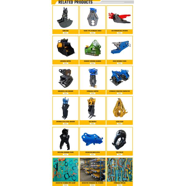 Customized 5 - 40 Ton Excavator Screening Bucket For Sand With Rotating Function
