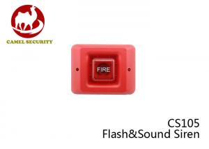 China CS105 Wireless Outdoor Security Alarm Siren 24 VDC Red Fire Alarm on sale
