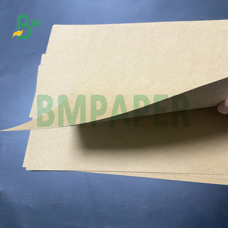 0.5mm Sewable  wahsable kraft paper fabric wear resistance for wallets