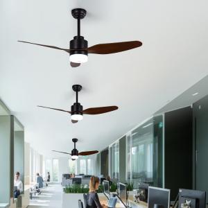 Wholesale 47Inch Abs Plastic Ceiling Fan Blades , 65W Home Office Ceiling Fan With Light from china suppliers