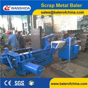 Wholesale 125 ton Hydraulic Metal Baling Press for metal shavings and metal parings from china suppliers