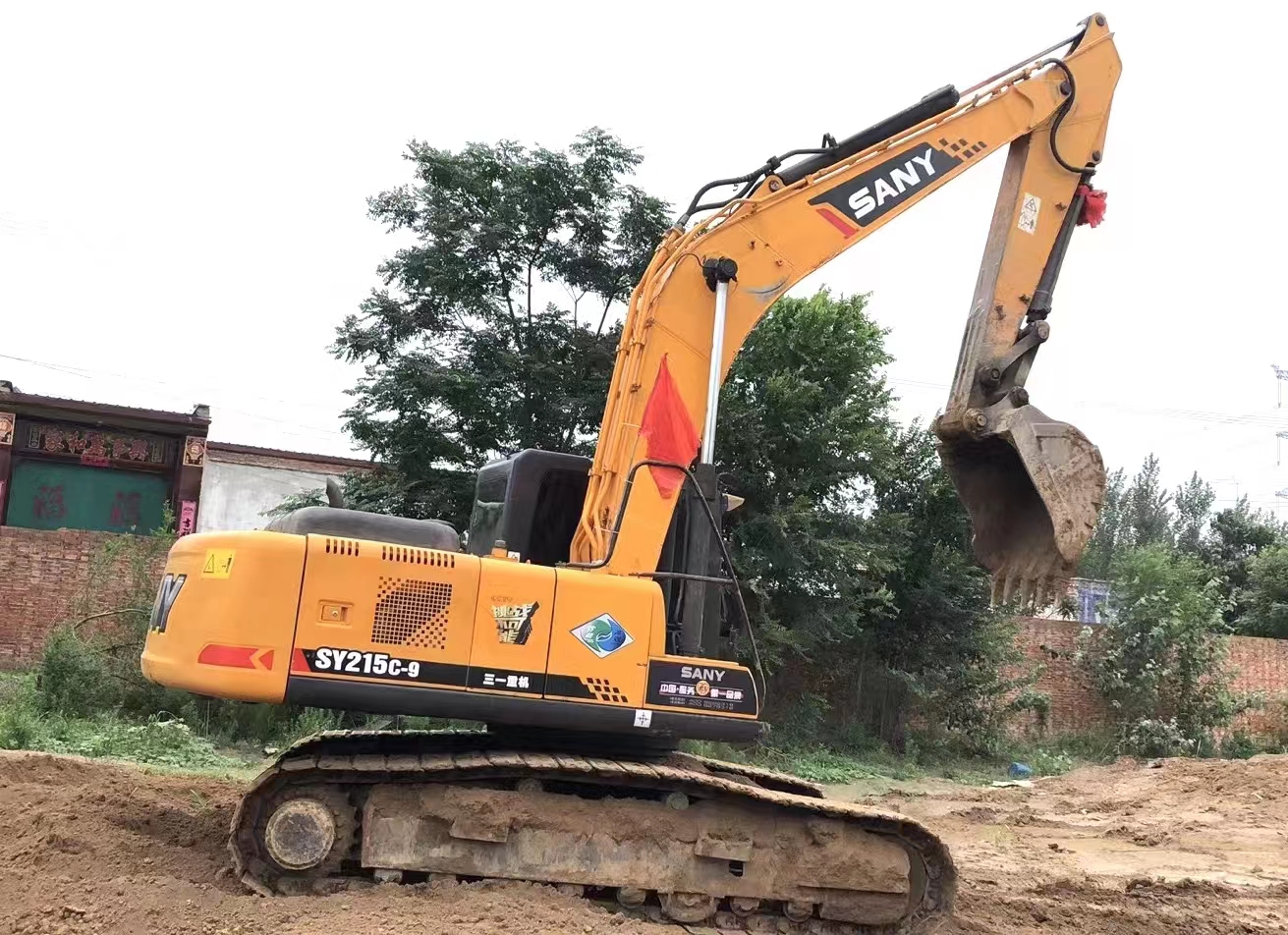21Ton Sany SY215C-9 Used Crawler Excavator High-Quality Sale
