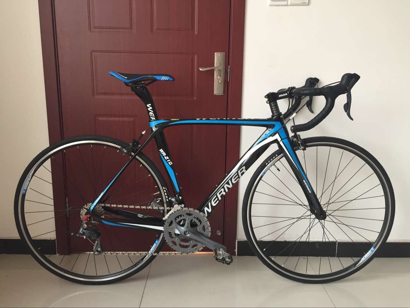 High quality carbon fiber 520mm frame 700c racing bicycle/bike/bicicle with Shimano 18 speed