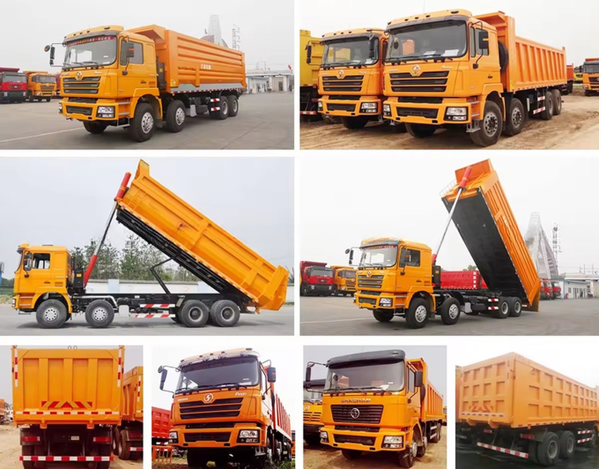 Low Cab SHACMAN Dump Truck Used F3000 6x4 30Ton 20Ton 10 Wheeler Tipper