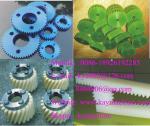 Oil filled green black nylon gear Gears Composite Spur Gears Engineering
