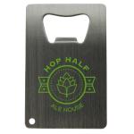 Stainless Steel Metal Card Personalized Credit Card Bottle Openers