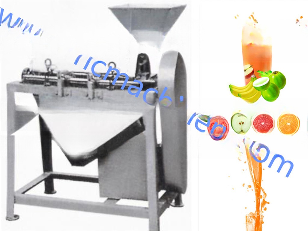 1T/H Industrial Juice Squeezing Machine with Crushing Function Affordable and Durable