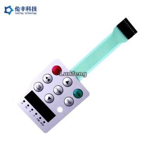 Wholesale Matte Surface Metal Dome Membrane Switch for Customized in Extreme Temperatures from china suppliers