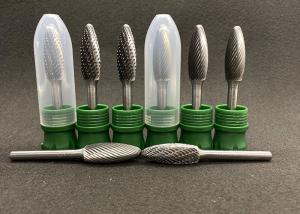 Wholesale Polishing Grinding Carbide Carving Burrs SH Flame Type Metal Cutting Burrs from china suppliers