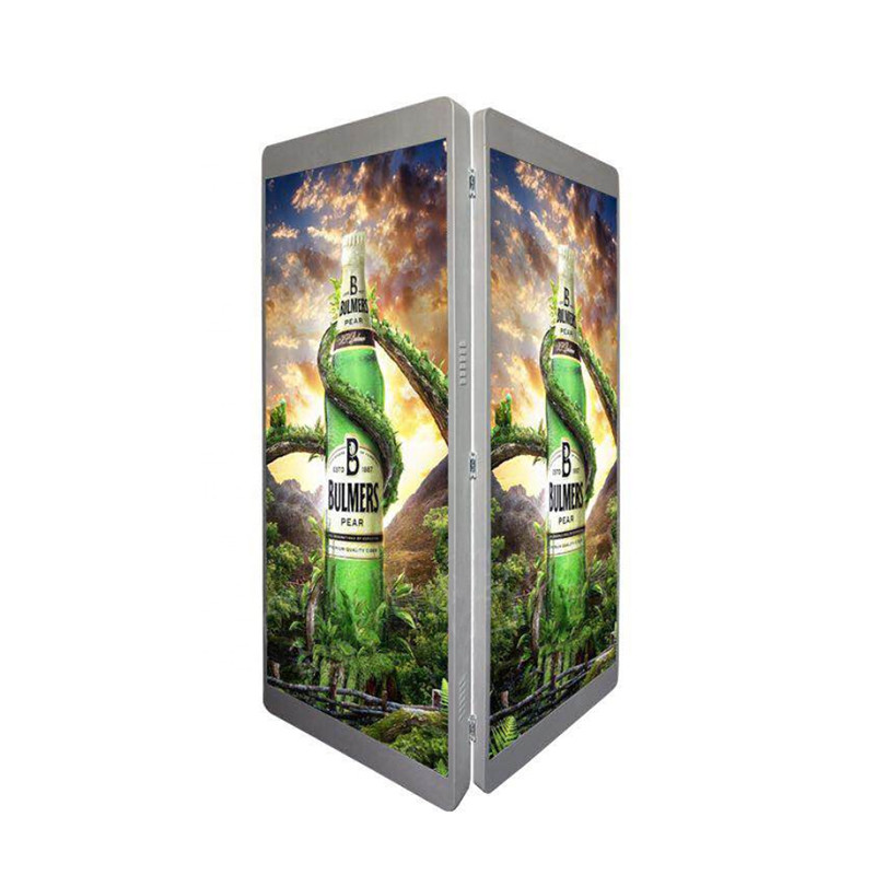 P4LED display monitor outdoor TV advertising equipment outdoor digital signage street light waterproof lamp-post display