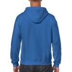 Mens Full Zip Cotton Pullover Hoodie 50/50 Softer Feel Reduced Pilling