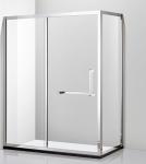 Sliding Track U Channel Aluminum Door Profile 6063 T5 For 10mm Glass Door Shower