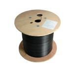 Waterproof Optical Fibre Cable 9.8mm 2 To 4F Fiber Optic Aerial Cable