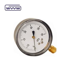 Chinese Bottom Stainless Steel Manometer Price Bellows Type 0-50 Mbar Capsule