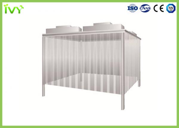 Quality Simple Hard Wall / Soft Wall Cleanroom Booth Movable User Friendly for sale
