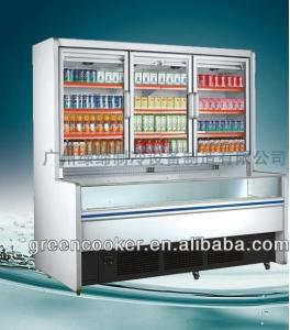 Wholesale Supermarket Display Freezer Combined Freezer Refrigerator Display from china suppliers