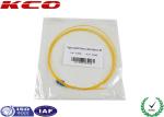 LC UPC Simplex Fiber Optic Pigtail 0.9mm PVC LSZH / Fibre Optic Patch Cable OFNR