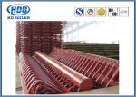 Steel Electrical Water Boiler Header Manifolds , Industrial Steam Boiler Parts