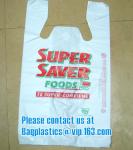 100 Compostable Biodegradable Shopping Bags - T-Shirt Style Carry Bags for Trash