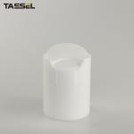 20/415 24mm Flip Top Cap White Flip Top Disc Top Cap For Shampoo Gel Lotion