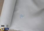 White Silicone Fiberglass Fire Blanket 0.43MM 480GSM 550℃ Emergency Kitchen